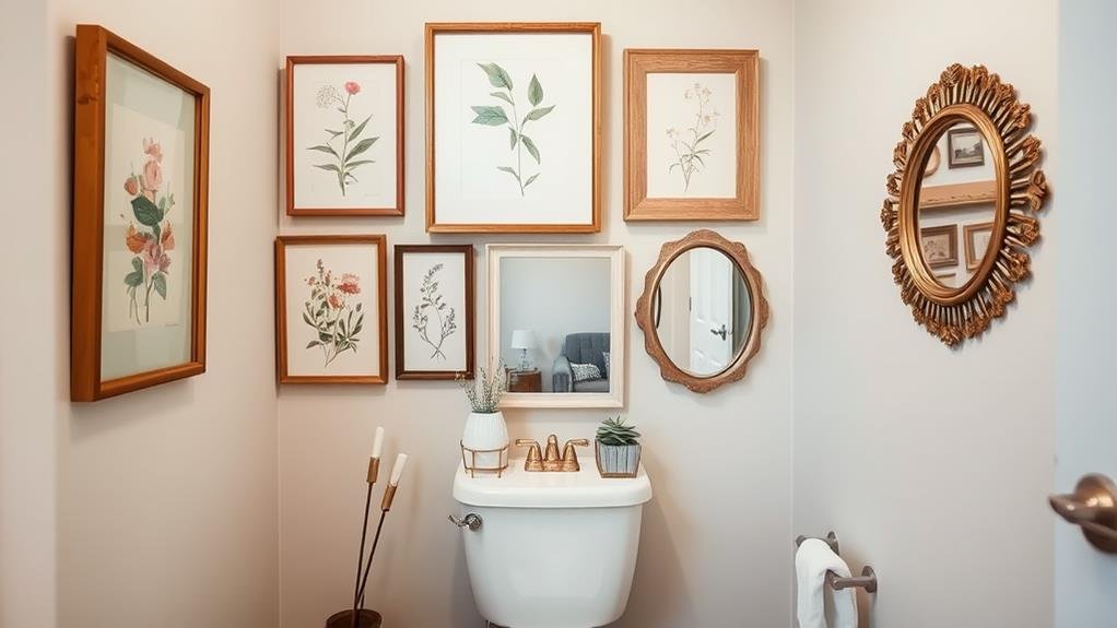 15 Creative Ways to Decorate Above Toilet Wall