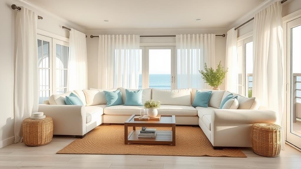 15 Dreamy Coastal Living Room Ideas