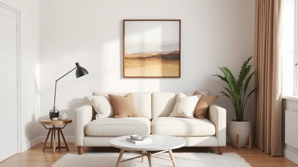 Curating Room How to Style a Small Modern Living Room