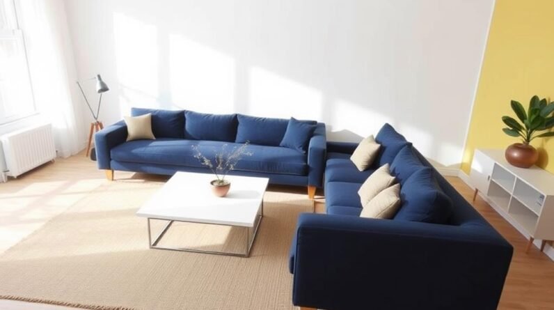 complementary color ideas blue