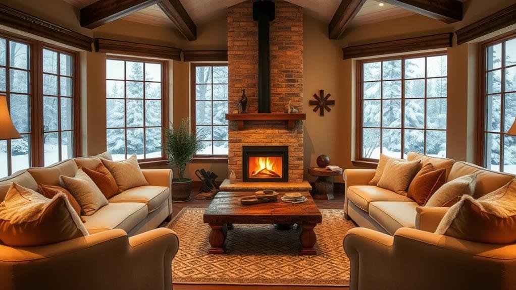 15 Marvelous Living Rooms With Log Burners
