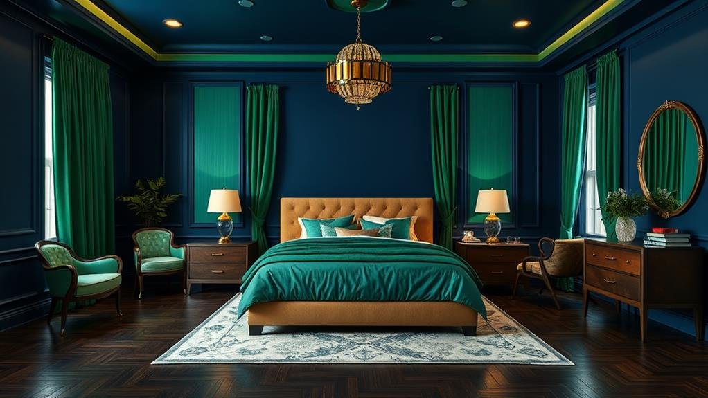 15+ Romantic Bedroom Colour Combinations