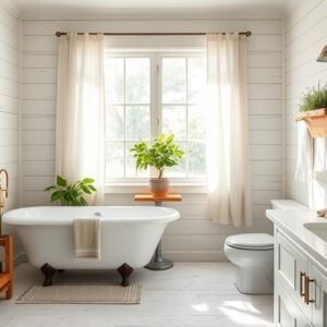 inspiring farmhouse bathroom designs