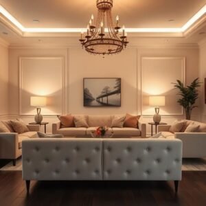 optimal living room illumination