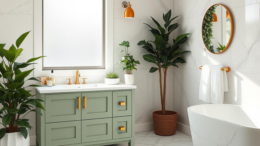 15 Sage Green Bathroom Ideas