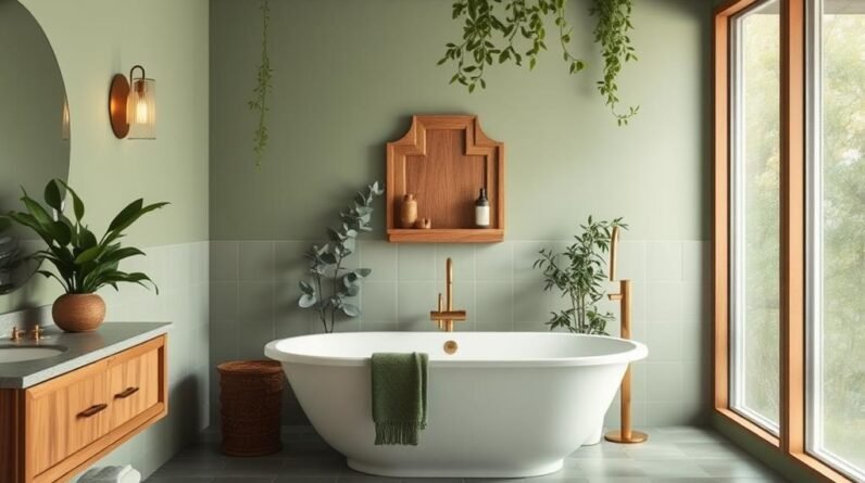 sage green bathroom inspiration