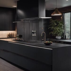 sleek contemporary black designs
