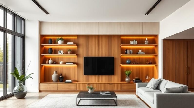stunning alcove shelving ideas