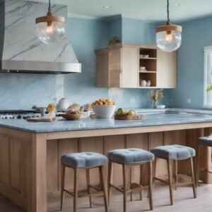 stunning blue kitchen designs