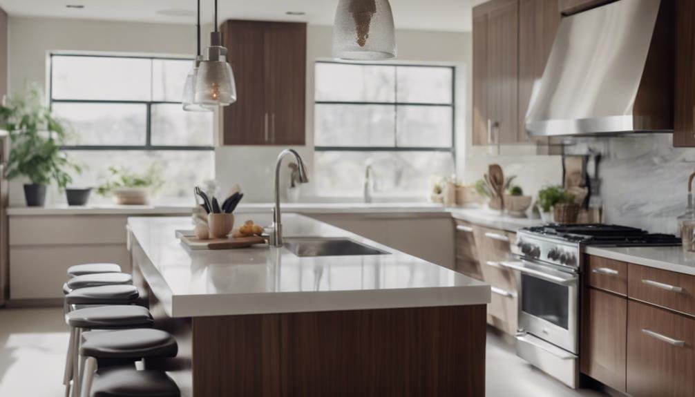 15 Modern Walnut Kitchen Cabinet Ideas